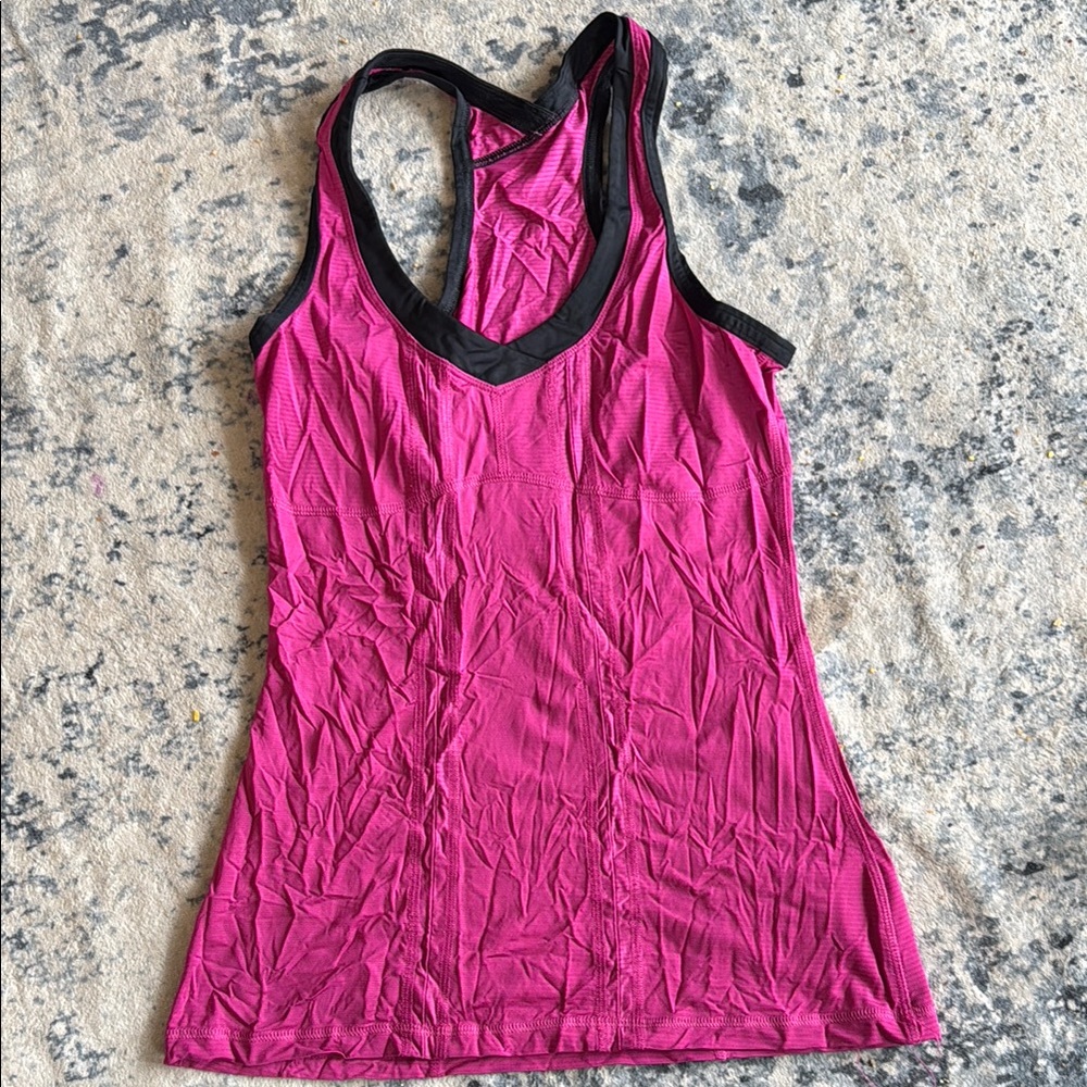 Women's Pink Sleeveless Top